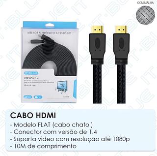 CABO ( HDMI ) PARA ( HDMI ), TAMANHO ( 10M ). ( IT-BLUE )