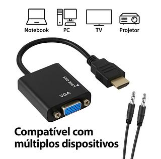 CABO CONVERSOR HDMI PARA VGA. ( KAPBOM )