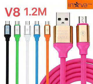 CABO COLORIDO PARA ANDROID ( V8 ), 1.2M. ( INOVA )