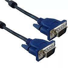 CABO PRETO ( VGA ) PARA MONITOR ( PC ), ( 3M ). ( INOVA )