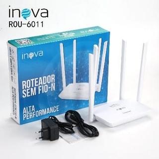 ROTEADOR SEM FIO 4 ANTENAS PARA WI-FI
