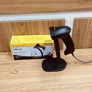 LEITOR DE CODIGO DE BARRAS COM FIO E SUPORTE. ( B-MAX )