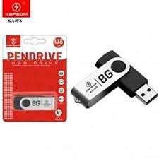 PEN DRIVE ( 8GB ) COMUM . ( KAPBOM )