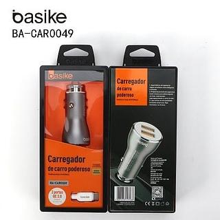 CARREGADOR VEICULAR ( 3.0A ) PARA ANDROID ( TC ). ( BASIKE )