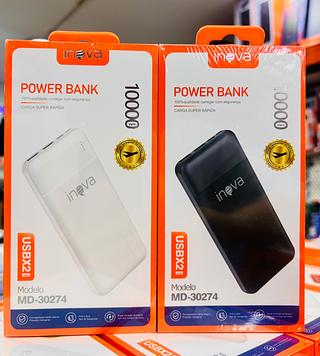CARREGADOR PORTÁTIL ( POWER BANK ), ( 10.000mAh ).