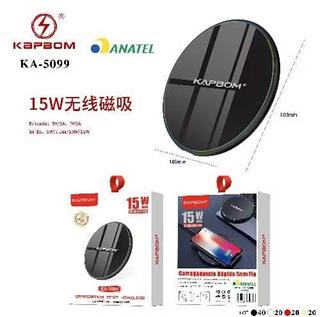 CARREGADOR SEM FIO，POR INDUCAO ( 15W )- KapBom