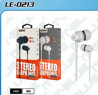 FONE DE OUVIDO COM FIO E BORRACHINHA ( P2 ). ( LELONG )