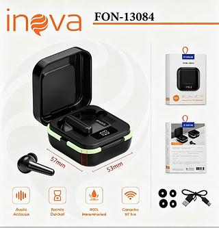 FONE DE OUVIDO SEM FIO, BLUETOOTH. ( INOVA )