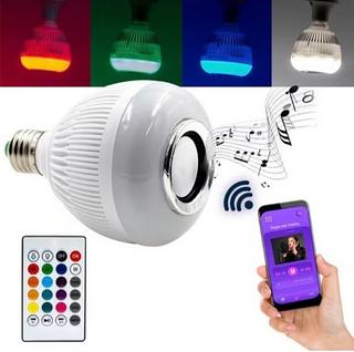 LÂMPADA DE MÚSICA COLORIDA COM BLUETOOTH |BT.