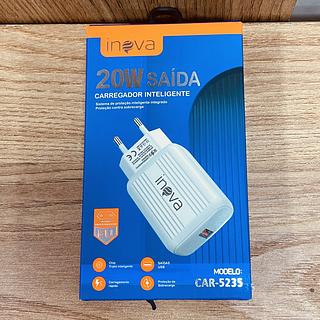 FONTE DE CARREGADOR ( 20W ), USB. ( INOVA )