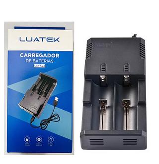 CARREGADOR PARA PILHA, 18650/26650/14450