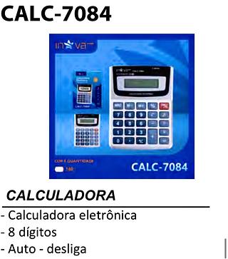 CALCULADORA ELETRONICA, 8 DIGITOS