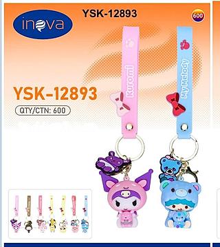 PACOTE DE CHAVEIRO PARA CHAVES ( HELLO KITTY BABY🎀❤︎ ), PACOTE COM ( 12 UNIDADES ). ( INOVA )