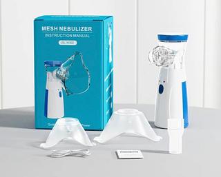 MINI NEBULIZADOR ( INALADOR ) RECARREGÁVEL. ( MESH NEBULIZER )