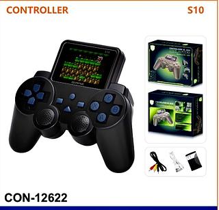 MINIGAME PORTÁTIL ( S10 ), COM ( 520+ ) JOGOS CLASSICOS RETRÔ. ( GAMEPAD )