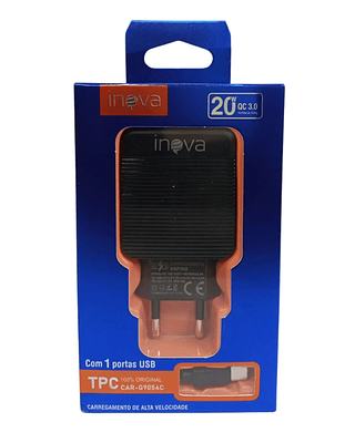CARREGADOR ( 20W ) PARA ANDROID ( TPC ) . ( INOVA )