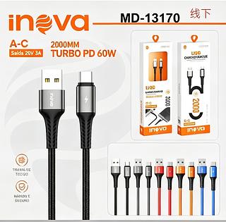 CABO TURBO ( 12W ) PARA ANDROID ( TC ) ( 2M ).