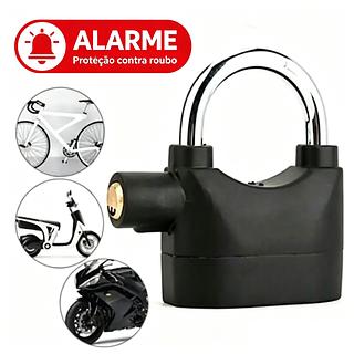 Cadeado Antifurto para Motocicleta com Alarme Sonoro (LUKTON)