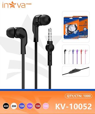 FONE DE OUVIDO COM FIO E BORRACHINA, ( P2 ). ( INOVA )