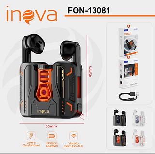 FONE DE OUVIDO SEM FIO, BLUETOOTH. ( INOVA )