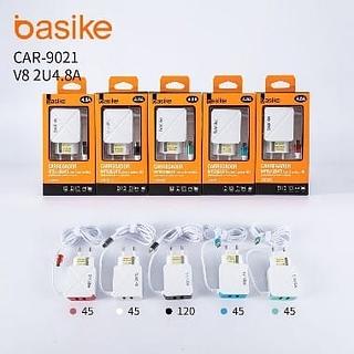 CARREGADOR ( 4.8A ) PARA ANDROID ( V8 ). ( BASIKE )