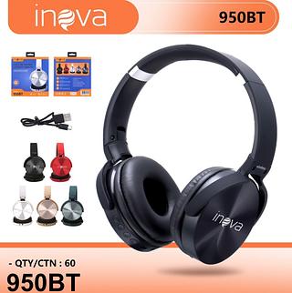 FONE DE OUVIDO GRANDE SEM FIO BT. ( INOVA )