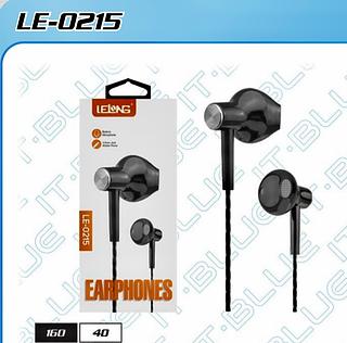 FONE DE OUVIDO COM FIO ( P2 ). ( LELONG )