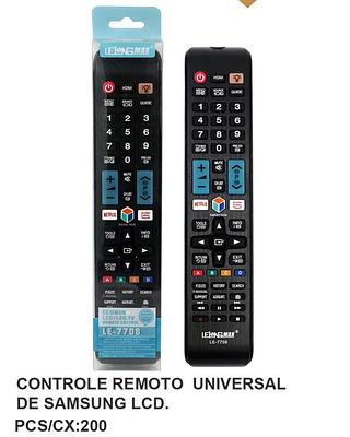 CONTROLE REMOTO UNIVERSAL PARA SAMSUNG- LCD