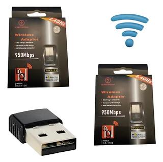 MINI ANTENA WI-FI ( 950 bps ) PARA COMPUTADOR, TV, NOTEBOOK E ETC.