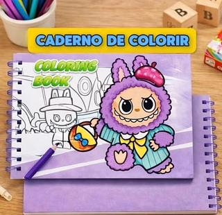 Livro De Colorir LABUBU 48Pg A5