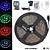 FITA DE LED COLORIDA RGB , ( 5M ) COM FONTE.