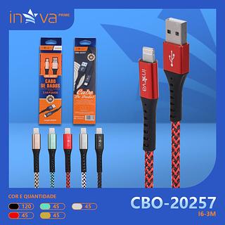 CABO ( 3.4A ) PARA IPHONE ( I6 ), ( 3M ). ( INOVA )