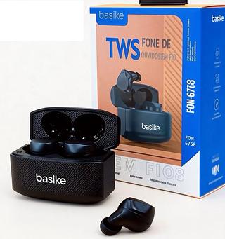 MINI FONE DE OUVIDO SEM FIO, BLUETOOTH. ( BASIKE )