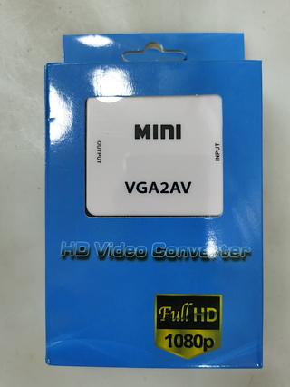 MINI CONVERSOR ( VGA2AV ), HD1080P.