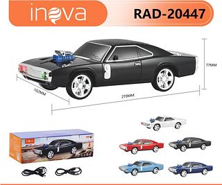 CAIXA DE SOM ( 10W ) MODELO CARRO ( DODGE CHARGER ). ( INOVA )