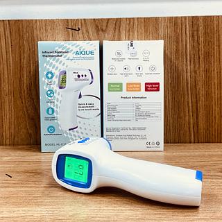 TERMÔMETRO DIGITAL, PARA OBJETOS E FEBRE CORPORAL, INFRAVERMELHO SEM CONTATO. ( AIQUE )