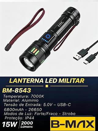 LANTERNA LED MILITAR (B-MAX)