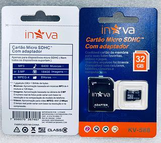 CARTÃO DE MEMÓRIA ( 32GB ). ( INOVA )