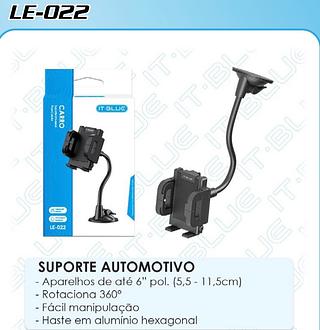 SUPORTE UNIVERSAL DE CELULAR PARA CARRO