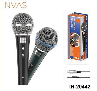 MICROFONE COM FIO DINAMICO