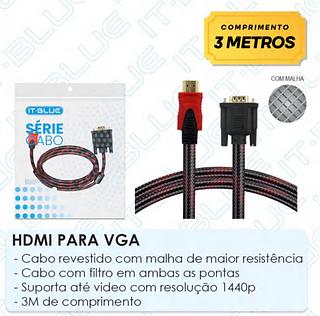 HDMI PARA VGA (3M)