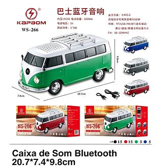 CAIXA DE SOM ( 5W ) MODELO CARRO ( KOMBI ). ( KAPBOM )