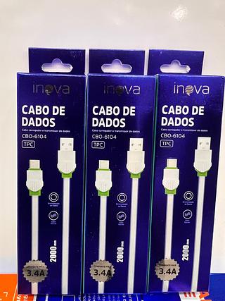 CABO ( 3.4A ) PARA ANDROID ( TPC ), ( 2M ). ( INOVA )