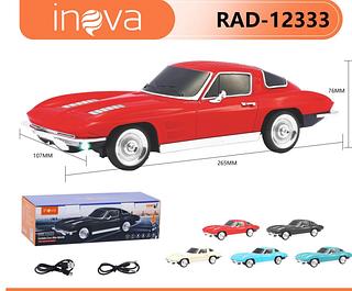 CAIXA DE SOM ( 10W ) MODELO CARRO ( CORVETTE STING RAY ). ( INOVA )
