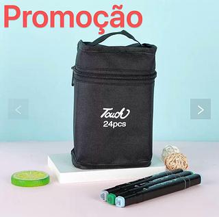 CANETA HIDROGRÁFICA ( 24 CORES ). ( TOUCH )