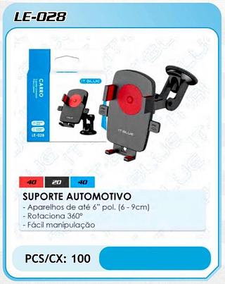 SUPORTE DE CELULAR PARA VEÍCULAR ( CARRO ). ( IT-BLUE )