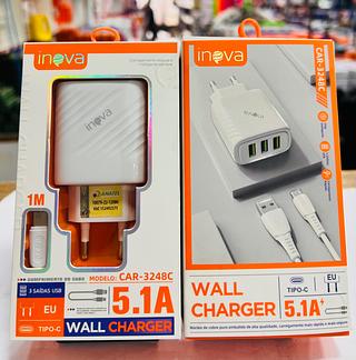 CARREGADOR ( 5.1A ) PARA ANDROID ( TC ).