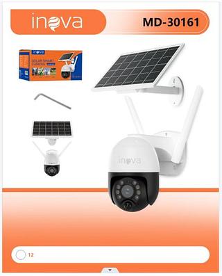 CÂMERA EXTERNA INTELIGENTE WI-FI COM PLACA SOLAR☀️. ( INOVA )