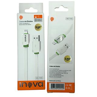 CABO ( 3.4A ) PARA IPHONE ( I6 ), ( 1M ). ( INOVA )