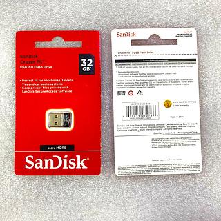 PEN DRIVE MINI ( 32GB ), [ USB 2.0 ], ORIGINAL. ( SanDisk )